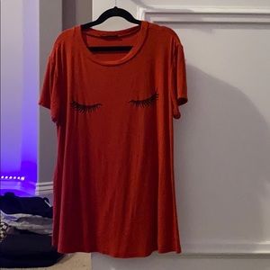 Papermoon Maroonish Long Shirt